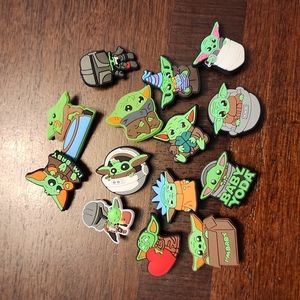 Lot of Baby Yoda Jibbitz